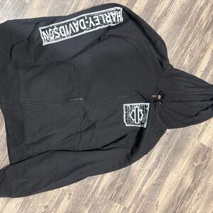 Harley-Davidson Black Graphic Hoodie